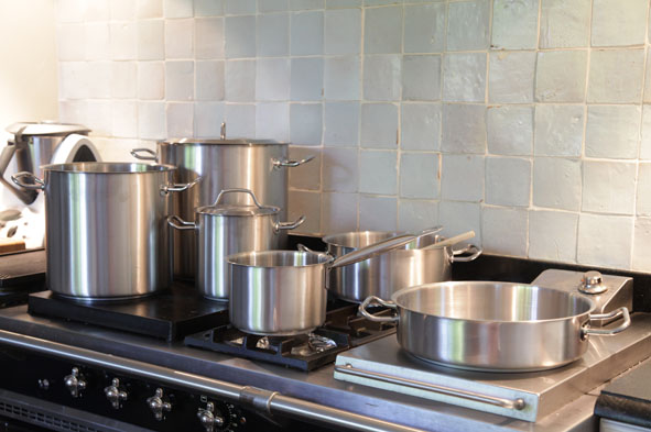 Koekenpan ø 24 x 4,5 cm <br /> alle warmtebronnen - Afbeelding 2