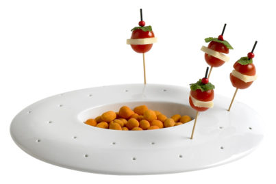 Rica Amuseschaal&nbsp;<br />26,3 x 19,2 x 2,5 cm · 24 gaatjes