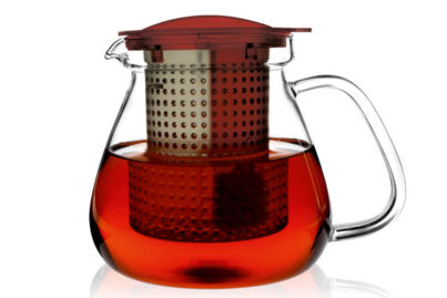 Tea Control Theepot 1L&nbsp;<br />met rood filter
