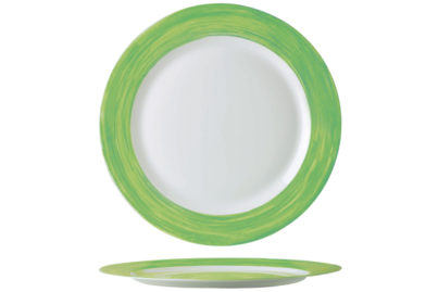 Brush Dessertbord Groen&nbsp;<br />&nbsp;&Oslash; 19 cm