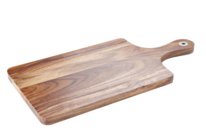 Snijplank Gambiahout&nbsp;<br />40,5 x 20 x 1,5 cm