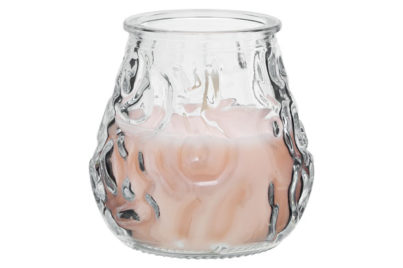 Mini Lowboy Kaars Roze &nbsp;<br />&Oslash; 7,5 x 7,5 cm · ± 17 branduren