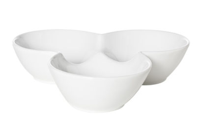 Schaal 3-Vaks &nbsp;<br />30,7 x 28,3 x 6,8 cm