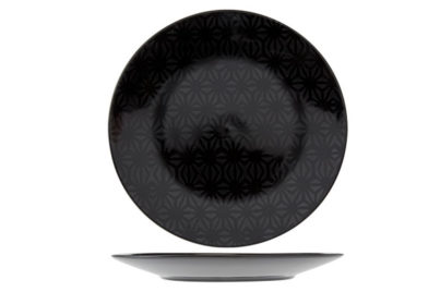 Spider Black Dessertbord &nbsp;<br />&Oslash; 21,5 cm