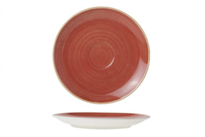 Twister Red Schotel Ø 16 cm&nbsp;<br />voor kop 20cl