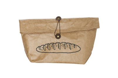 Ecosy Lunchzakje Bread Bruin&nbsp;<br />18 x 10 x 22 cm · wasbaar