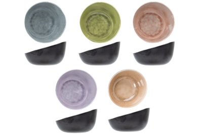 Streetfood Go Kom Melamine&nbsp;<br />&nbsp;&Oslash; 16 x 9,5 cm · assorti kleur