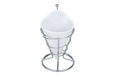 Mini Frietzak met Houder &nbsp;<br />&Oslash; 6,5 x 10 cm