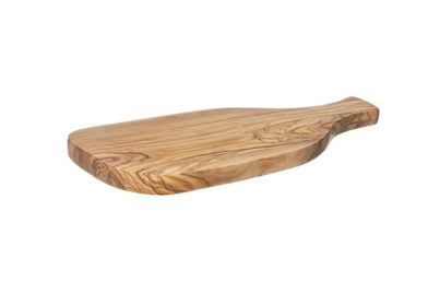 Snijplank met Handvat Olijfhout&nbsp;<br />27 x 16 cm