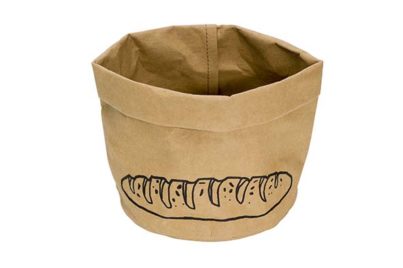 Ecosy Broodmandje Bread Bruin&nbsp;<br />12 x 21 cm · wasbaar