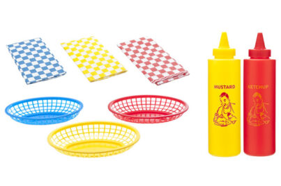 Grill Hot Dog en Hamburgerkit  <br />14-delig